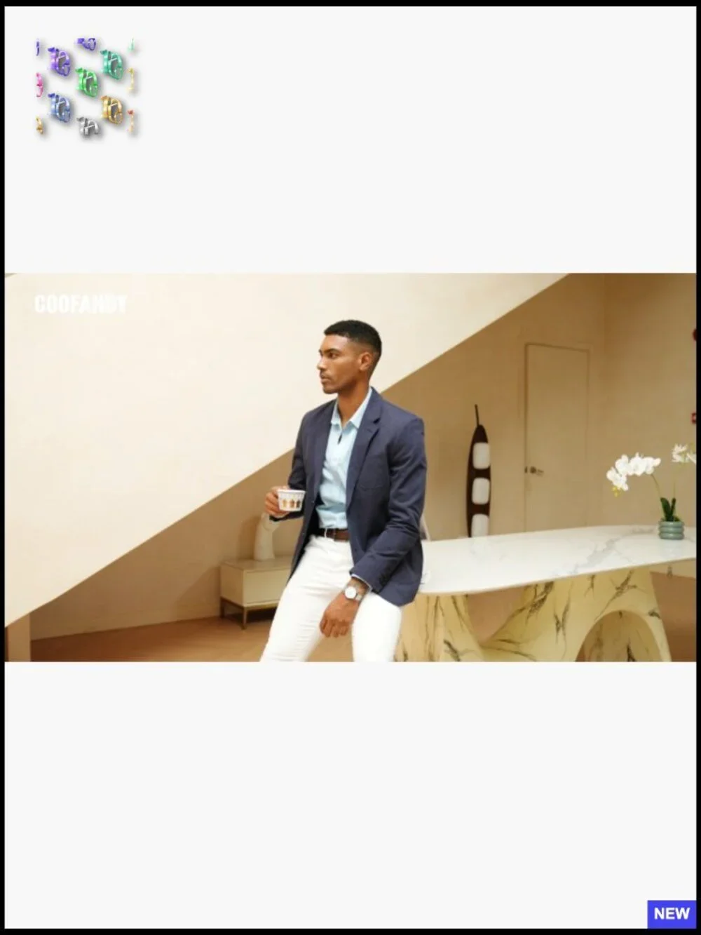 Classic Cotton Blazer Regular Fit Sport Coat Casual Elegant Smart Wash